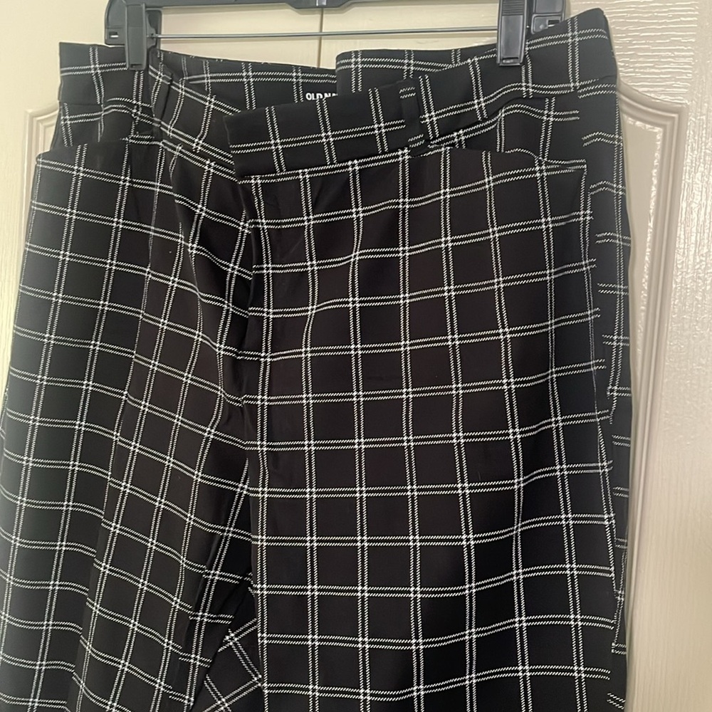 Windowpane High-Waisted Pixie Pants - image 6